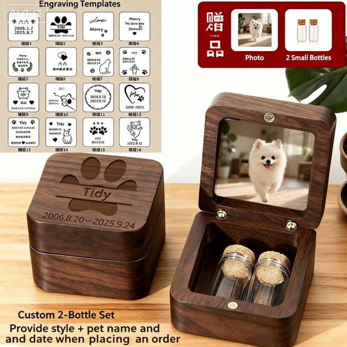 Pet Memorial Keepsake Box